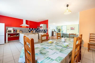 Geräumiges Ferienhaus mit Strandzugang