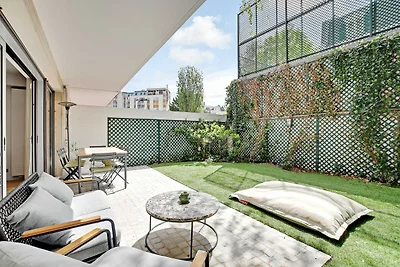 Passy / Eiffeltoren - Geweldige 2BR met tuin