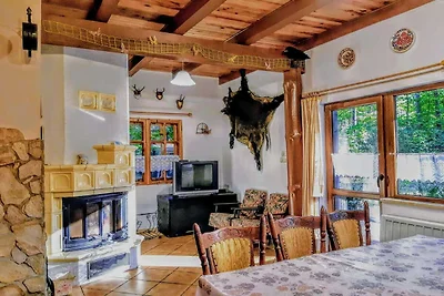 Willa wakacyjna z ogrodem i sauną, blisko...