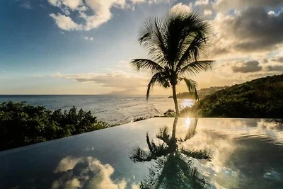 Villa in Saint-François mit Infinity-Pool