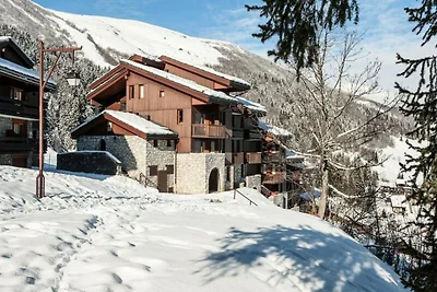 Wohnung in Valmorel mit Zugang zur Skipiste