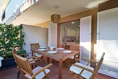 Apartment für 6 Personen mit Balkon
