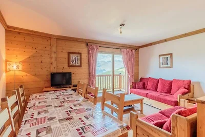 Apartment in Arc mit Blick auf den Mont Blanc