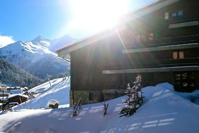 Ferienhaus in Mottaret direkt an Pisten