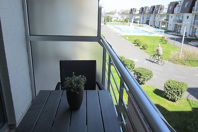 Schöne Wohnung in Bredene mit eingezäuntem...