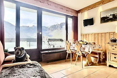 Wohnung in Tignes mit See und Skipiste