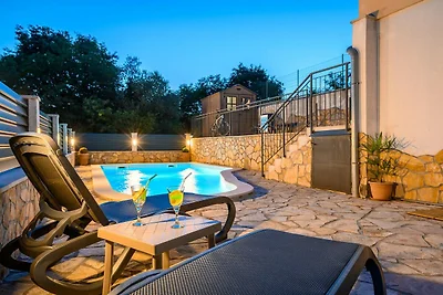 Bella villa con vista