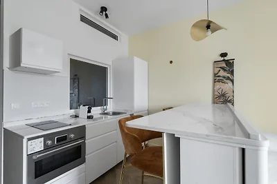 Centraal appartement met terras