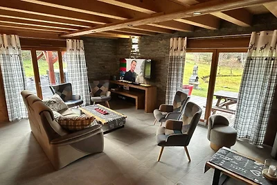 Magnifico chalet in legno con sauna