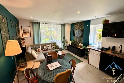 Wohnung in Le Mont-Dore mit Whirlpool