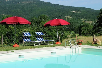 Bella casa colonica a Passignano con piscina