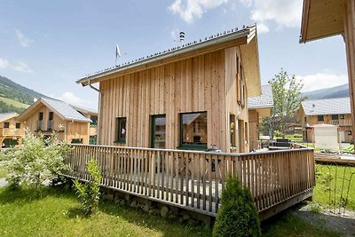 Chalet mit Whirlpool im Freien