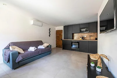 Klimatisierte 1-Zimmer-Wohnung mit 4 Schlafpl...