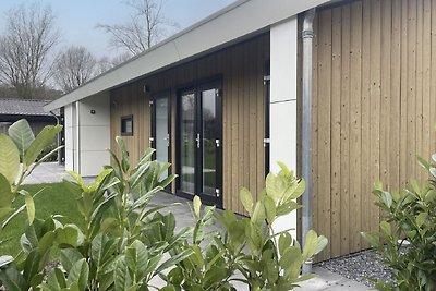 Schönes Chalet am Wasser in einem Ferienpark