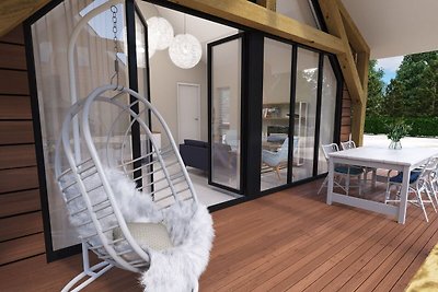 Geräumiges Ferienhaus mit Garten, 800 m vom M...