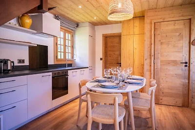 Gemütliches Chalet 3BR/6P mit Balkon – Megève