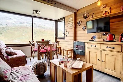 Apartment in Les Menuires mit Skizugang