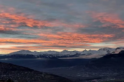 Schöne Wohnung mit Bergblick