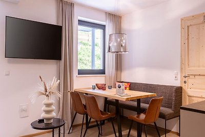 Appartement met gedeeld infinity zwembad