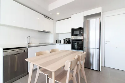 Appartement in Canet met uitzicht op zee en...