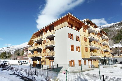 Modernes Apartment in einem Skigebiet in sonn...