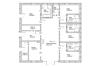 Apartament wakacyjny z 1 sypialnią