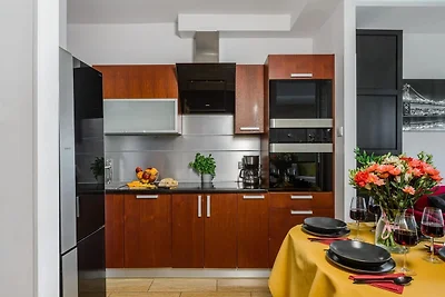 Wohnung in Warschau mit Stadtblick