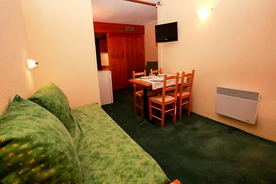 Studio für 4 Personen am Fuße der Pisten