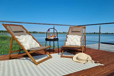 Una confortevole casa sull'acqua per 5 person...