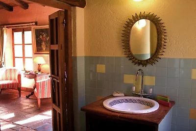 Stenen huis De Uil bij Rio Alajar valleizicht