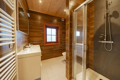 Casa vacanza in legno con forno a microonde