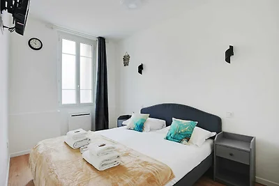 Rustig appartement - 1BR/4P -...