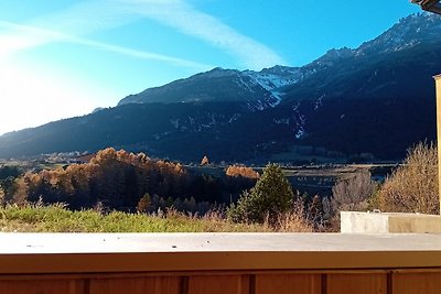 Zentrale Wohnung mit Bergblick