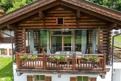 Chalet da sci del Pinzgau con balcone