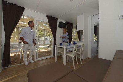 Vrijstaand chalet met airco in een natuurpark...