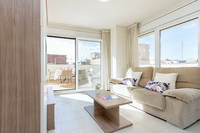 Penthouse in Roses nahe Strand de la Punta