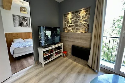 2-Zimmer-Duplex mit Blick auf das Tal