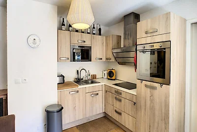 Appartamento a Les Gets con vista dal balcone