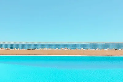 Wohnung in La Faviere mit Meerblick-Pool