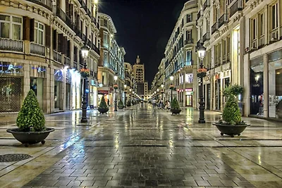 Malaga Refino Apartment mit Pool auf dem Dach