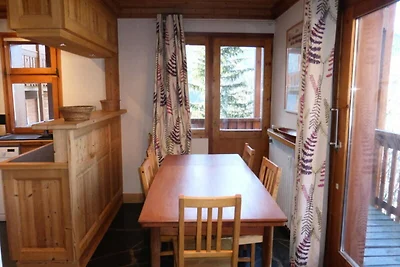 Apartment in Méribel mit Bergblick