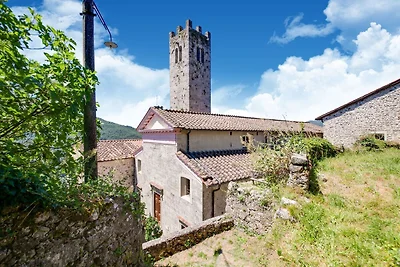Wohnung in Bagni di Lucca mit privatem Garten