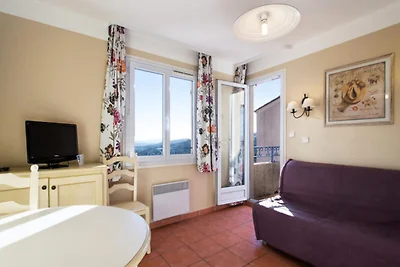 Wohnung in Les Issambres mit Golfblick