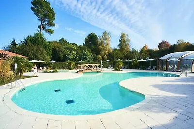 Wohnung am See Parentis mit Pools