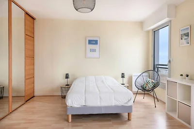 Schöne Wohnung mit Meerblick in Pornichet