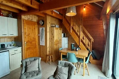 Appartement in Réallon met uitzicht op de...