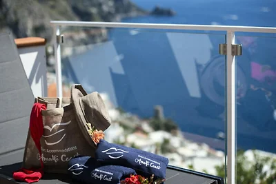 Villa in Praiano mit Meerblick