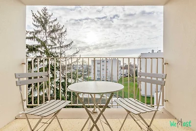 Helle Wohnung mit Balkon -6P-Nähe...