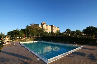 Castello medievale con piscina fra i boschi...
