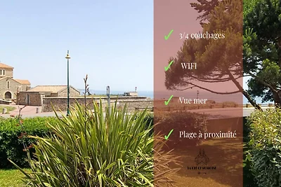 Appartement in La Chaume met uitzicht op de...